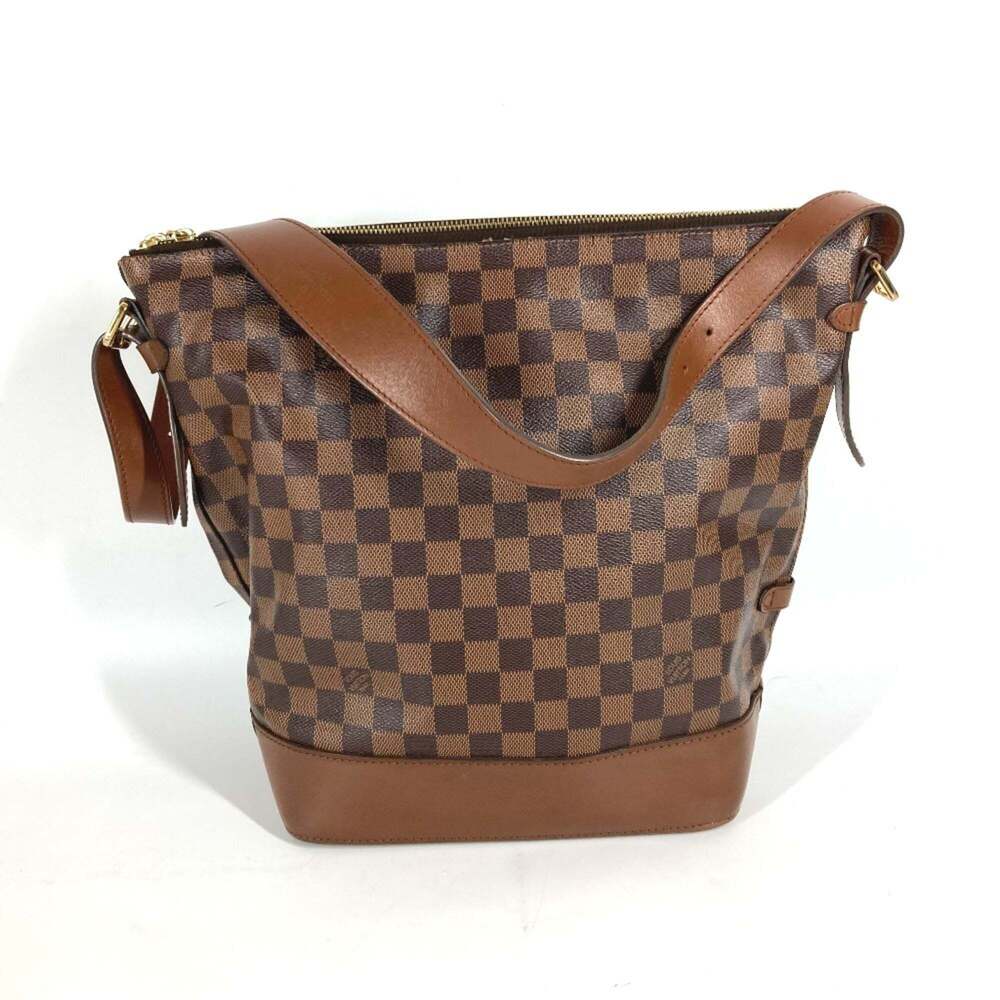 LOUIS VUITTON Authentic Brown Damier Canvas Shoulder Bag - Picture 2 of 16